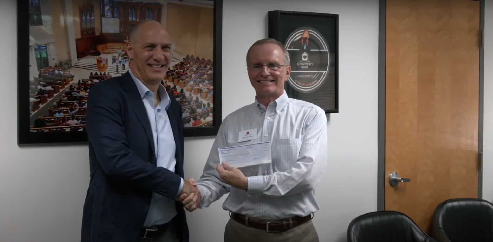 St Matthew S House Receives Gift From Naples Beach Club St Matthew